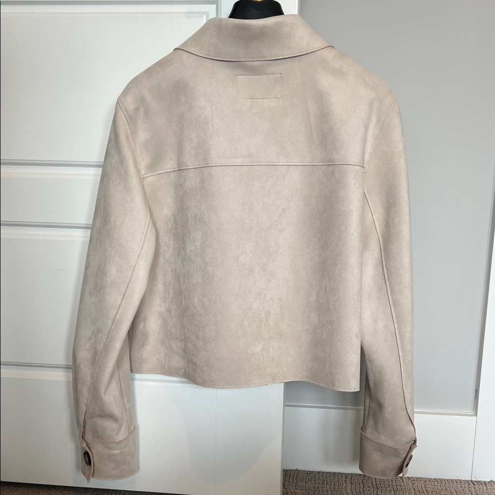 Banana Republic Factory faux suede jacket - Picture 2 of 5